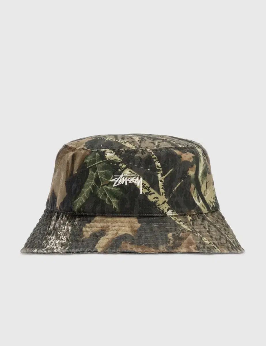 STUSSY ステューシー Washed stock Bucket hat leaf camo