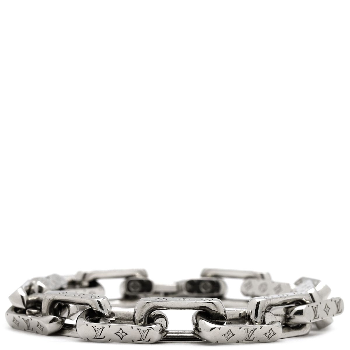 ルイヴィトン LOUIS VUITTON アクセサリー（腕） ブレスレット モノグラムミニ・キャンバス ブルー M64457 グッドラックブレスレット