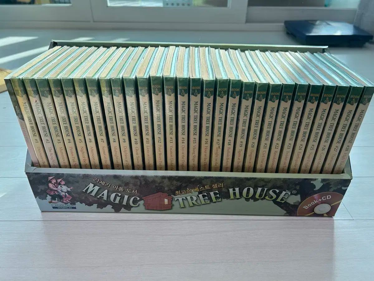 魔法 木 ハウス ( magic tree hous ） 本と CD 28 巻 セット 【公式通販】