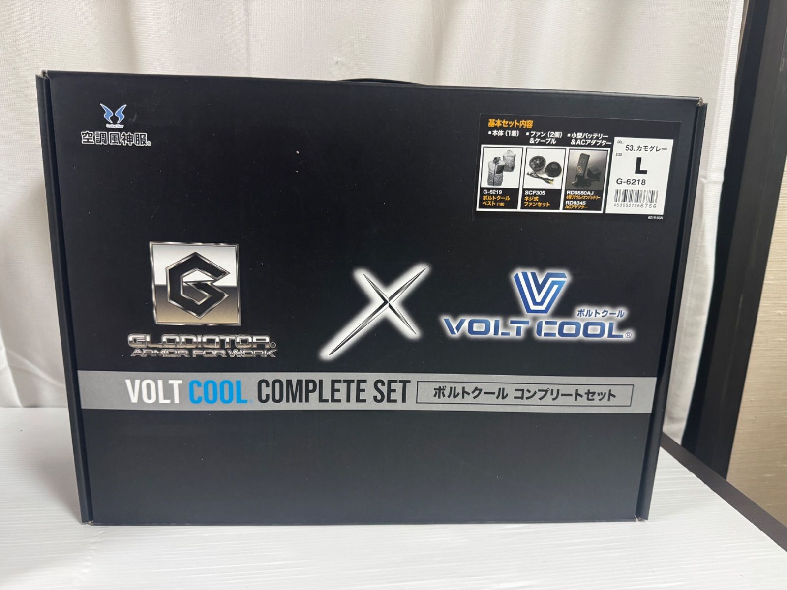 未使用】VOLTCOOL(ボルトクール) G-6218 ボルトクールベストセット