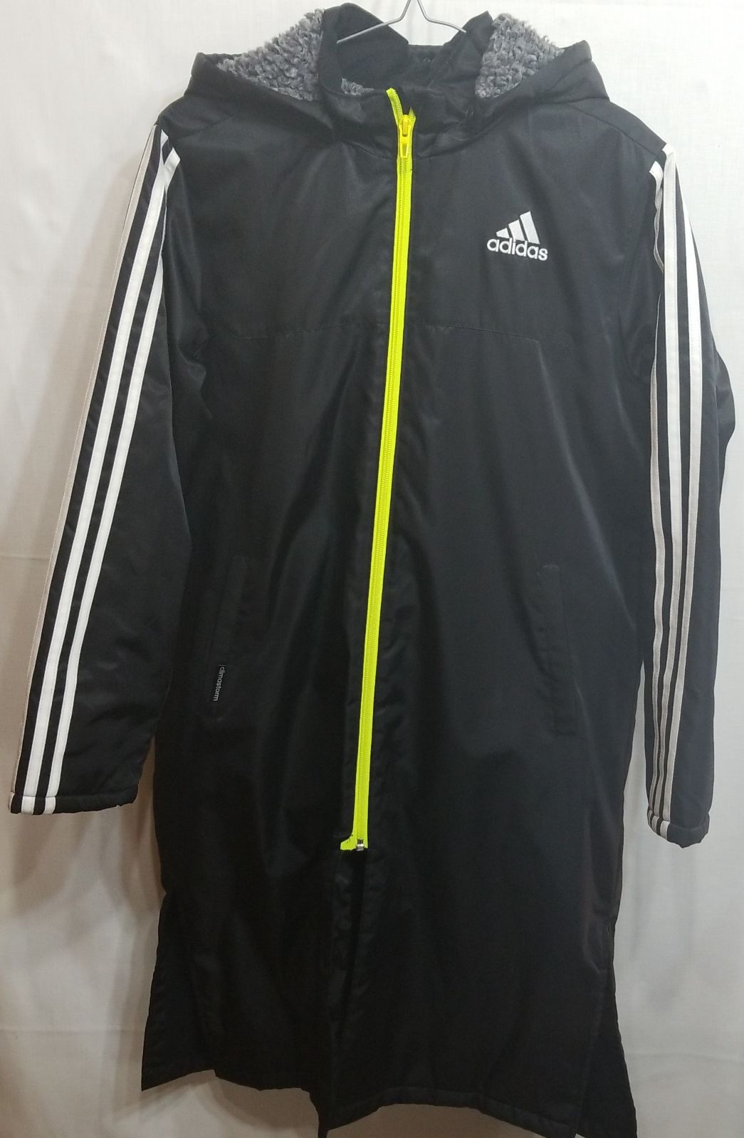 アディダス ベンチコート 黒色 サイズ160 adidas ベンチコート 160 黒