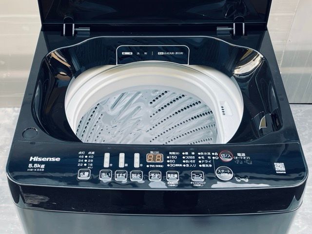 送料無料 全自動電気洗濯機 【】動作保証 Hisense ハイセンス HW-K55B