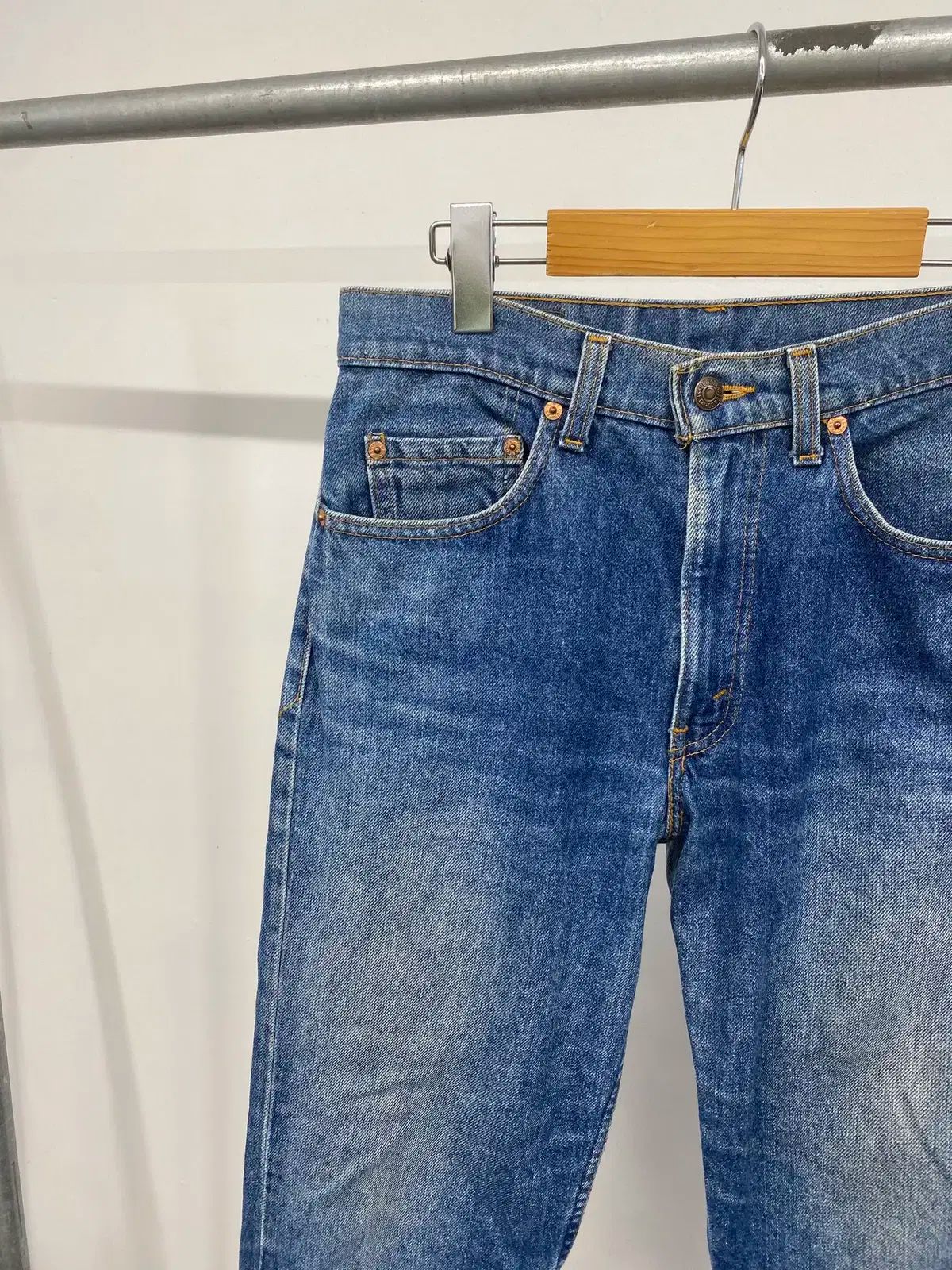 ユニセックス LEVI S リーバイス 510 90s USA メイド レッドタブ ジーン デニム パンツ