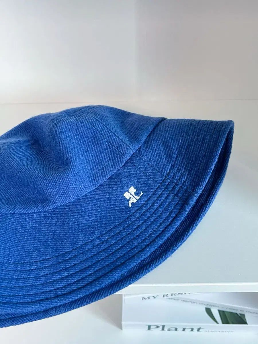 courreges Courreges クレージュ ブルー バケットハット