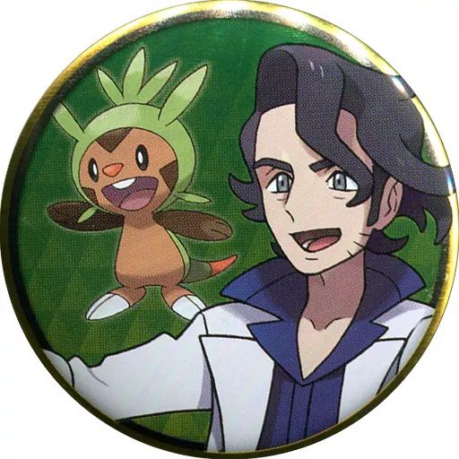 中古】バッジ・ピンズ(キャラクター) プラターヌ＆ハリマロン