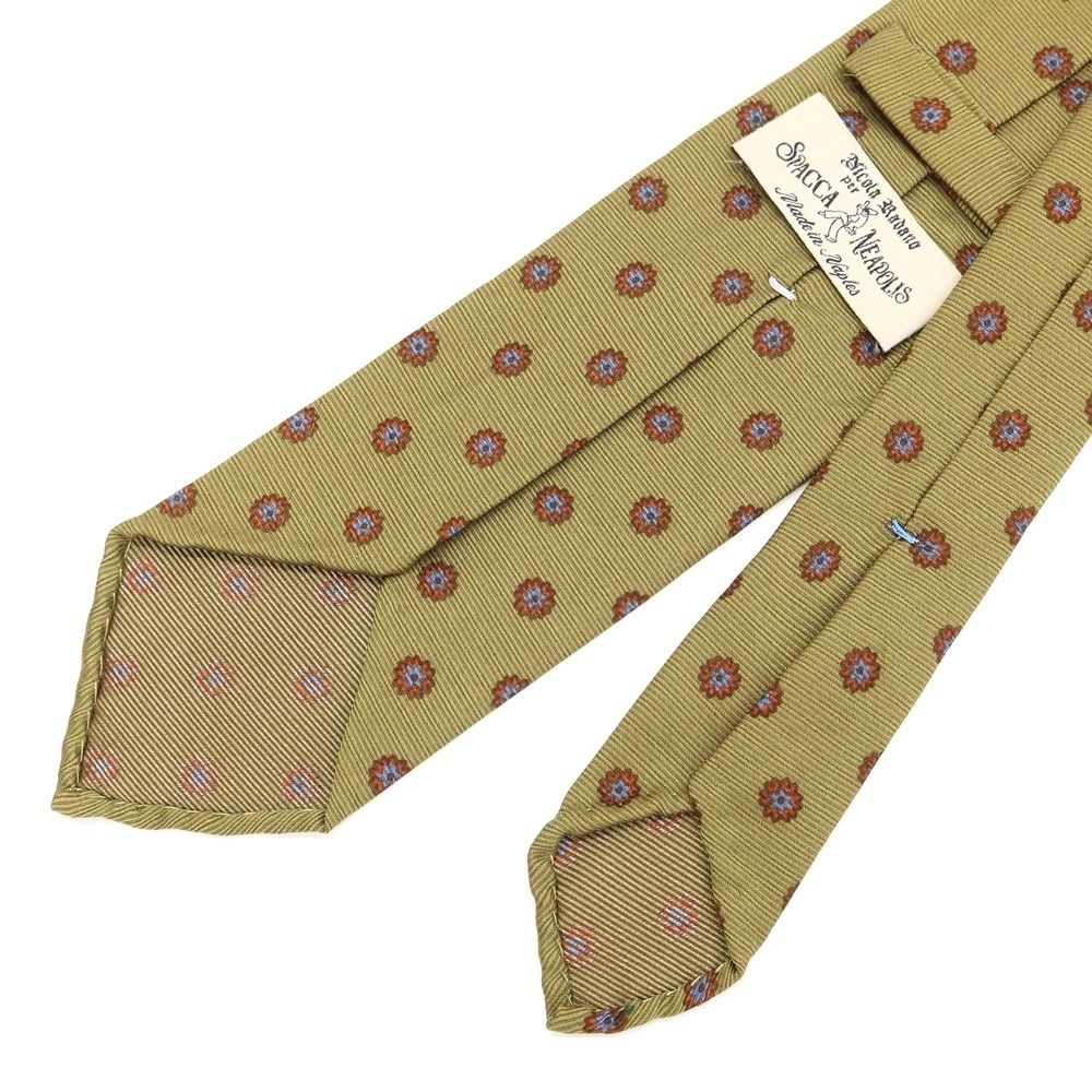 中古】スパッカ ネアポリス Spacca Neapolis シルク ネクタイ スカーフ