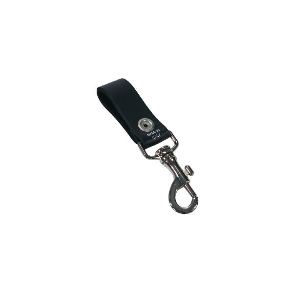 Supreme シュプリーム レザー キーホルダー 黒 Italy SUPREME シュプリーム 21SS LEATHER KEY LOOP レザー キーループ