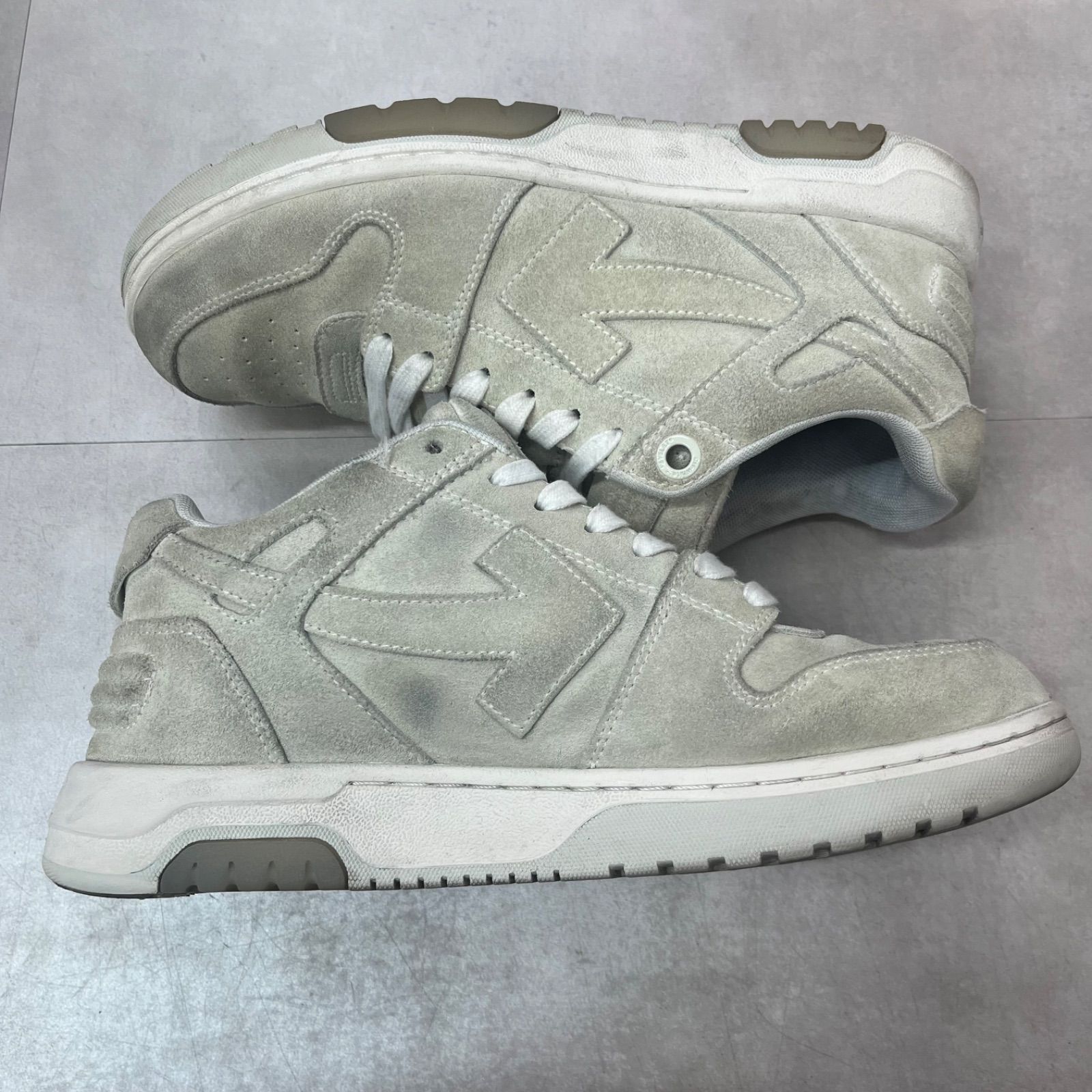 OFF-WHITE 23SS OOO OUT OF OFFICE VINTAGE SUEDE SNEAKERS スエード 