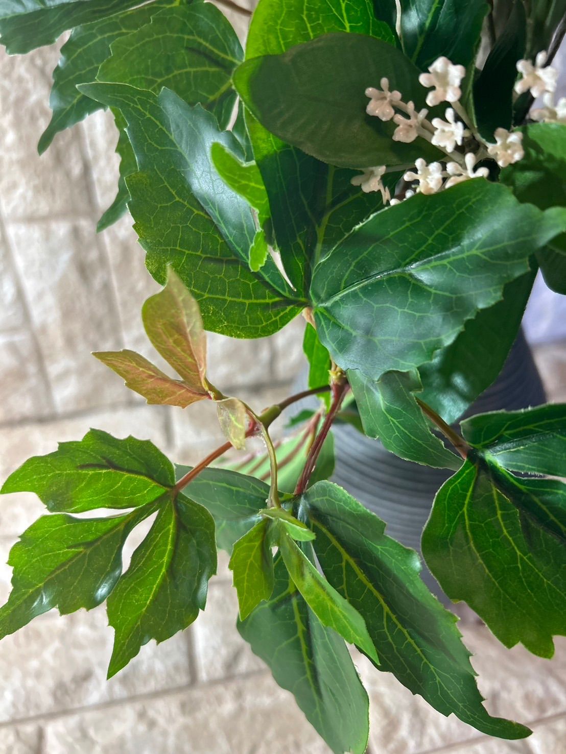 光触媒　人工観葉植物　ウォールグリーン　フェイクグリーン　カポック花器付116 光触媒 人工観葉植物 ウォールグリーン フェイクグリーン