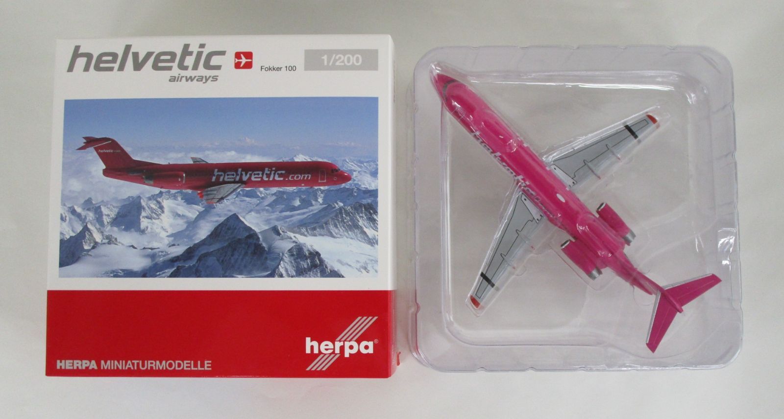 ヘルパ 1/200 フォッカー100 ヘルべティック航空 HB-JVC [559966]【D】krt021301m - メルカリ