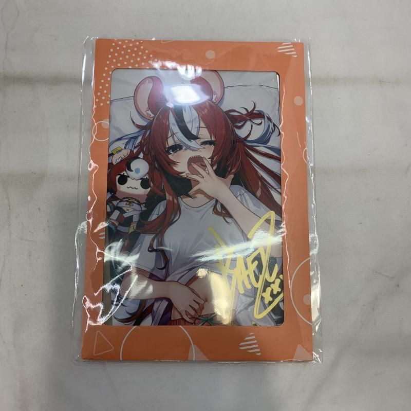 ホロライブ　ハコス・ベールズ　直筆サイン＆メッセージ入りスタンドカード　2周年 ハコス・ベールズ 活動2周年記念 数量限定 直筆サイン スタンドカード