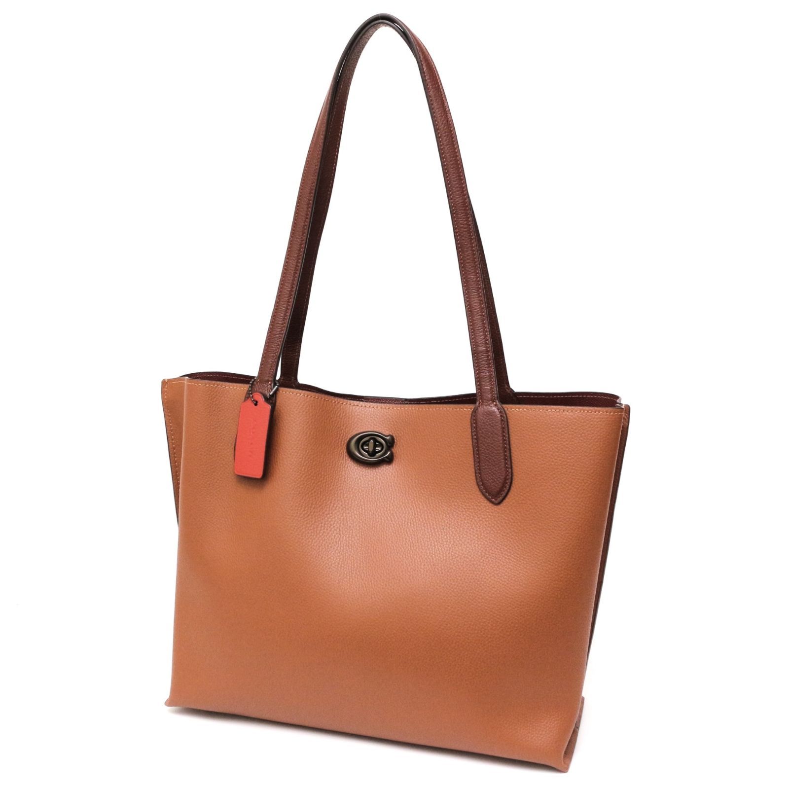 コーチ C0692 ウィロウ トート カラーブロック ウィズ シグネチャー  