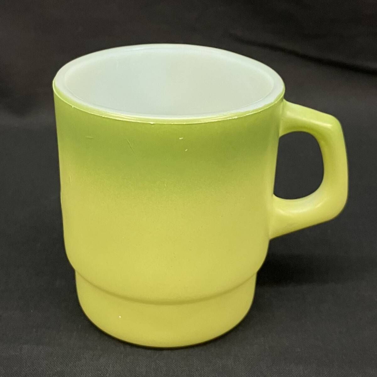 Fire-King ファイヤーキング スタッキングマグ 2個セット fireking