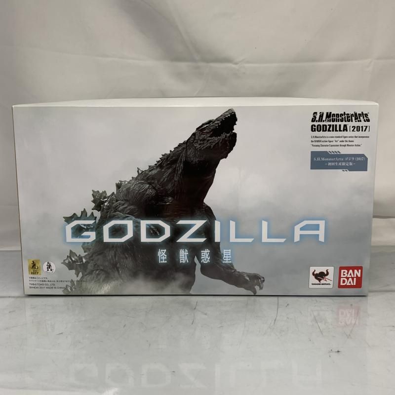 【中古】開封)S.H.MonsterArts ゴジラ(2017) 初回生産限定版[91]