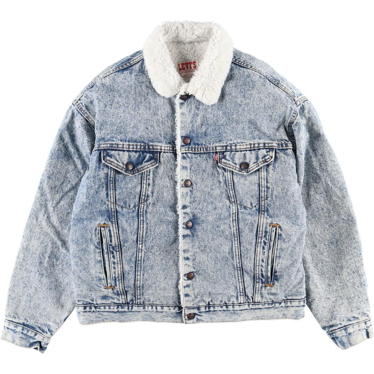 古着 80年代 リーバイス Levi's 70609-0219 ケミカルウォッシュ デニム