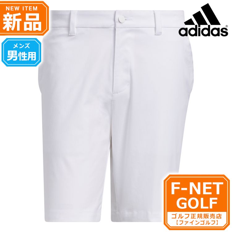 新品 【ホワイト】春 夏 モデル adidas アディダス ゴルフウェア EEW82 ウエスト ストレッチ ベーシック ショート パンツ （メンズ）