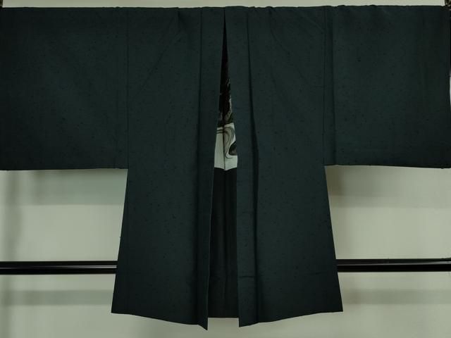 平和屋着物 上 男性 紬 アンサンブル キングサイズ 長羽織 髭紬 羽裏 龍 色無地 褐返色 DZAA9871kh5 WWW_MORNINGWALKER_COM