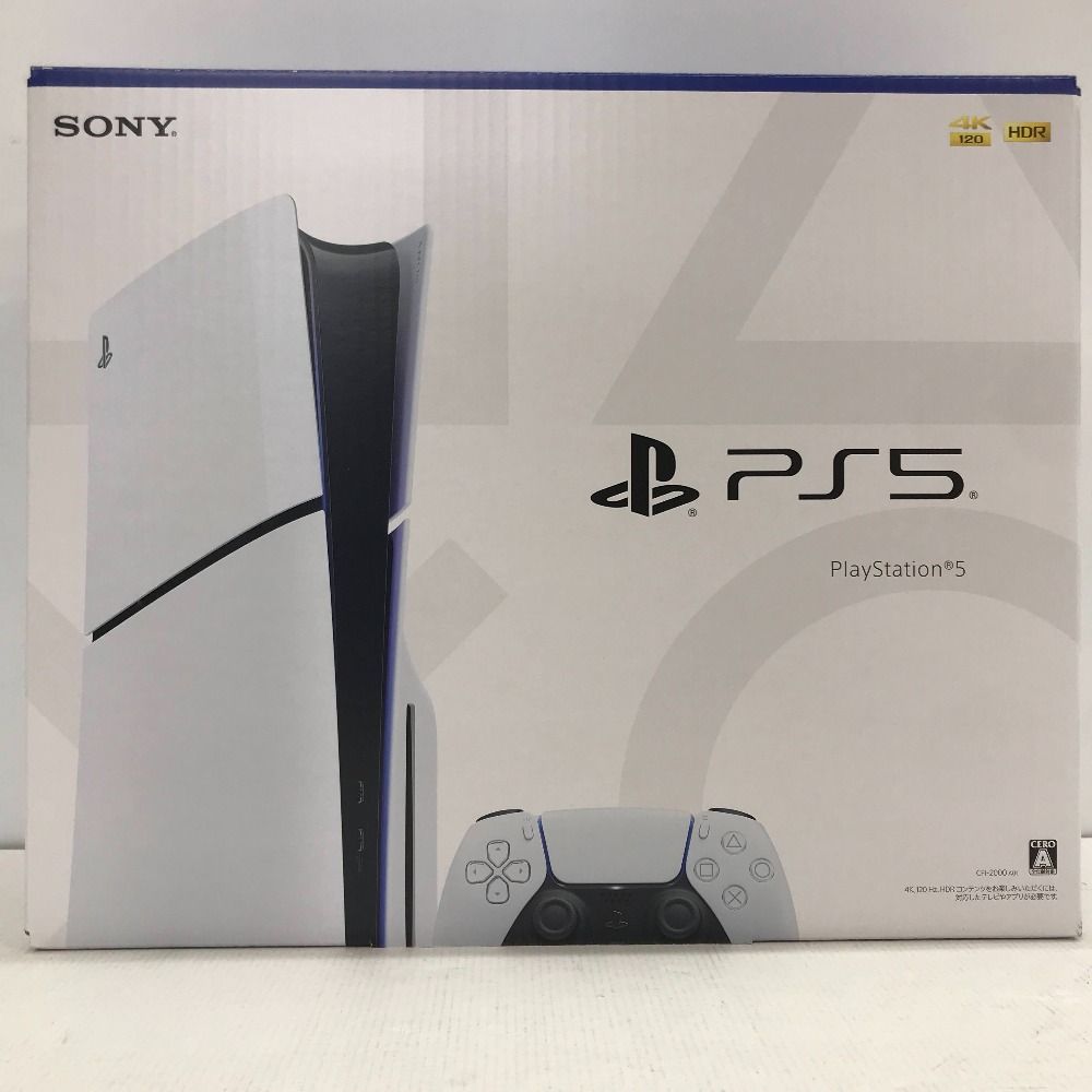 05w04296 未使用品 SONY PS5 本体 CFI-2000A01 通常版 ディスクドライブ搭載型 ゲームハード プレイステーション5 -  メルカリ