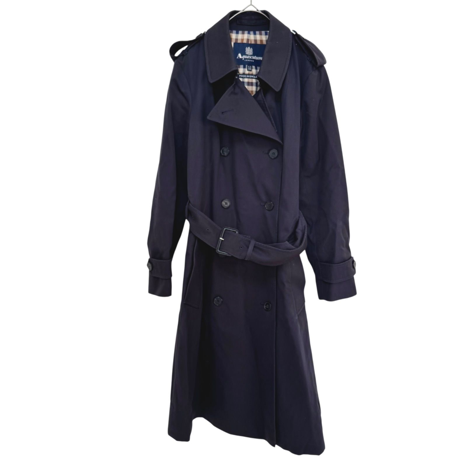 新品同様✨希少サイズ アクアスキュータム トレンチコート 青ライナー 現行品 楽天市場】◇Aquascutum アクアスキュータム◇定価132,000円