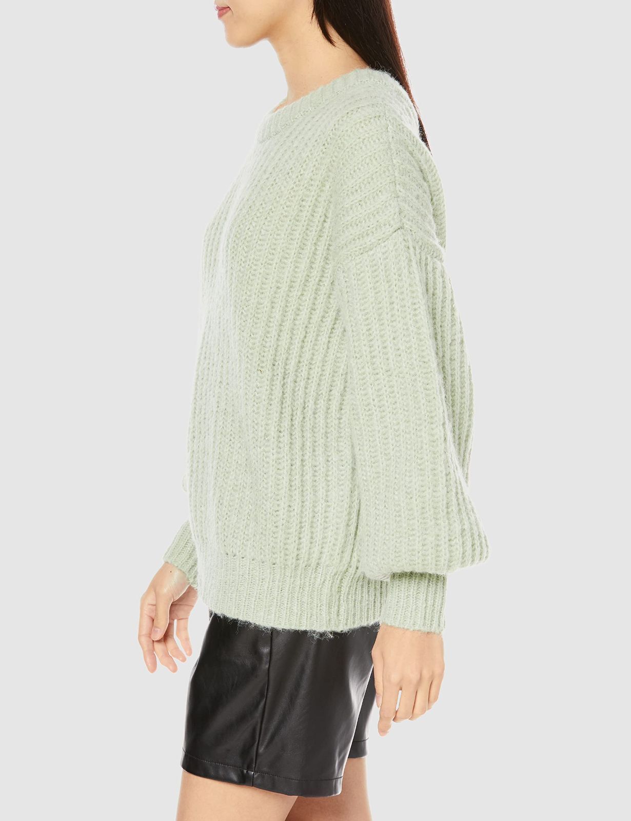 【在庫処分】セーター レディース ライトグリーン [フリーズマート] FR