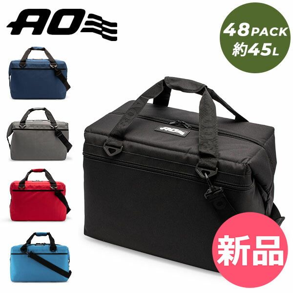 エーオー クーラーズ AO Coolers クーラーバッグ 48パックキャンバス ソフトクーラー AO48 約45L ソフトクーラーバッグ アウトドア 大容量 父の日 AOC-92