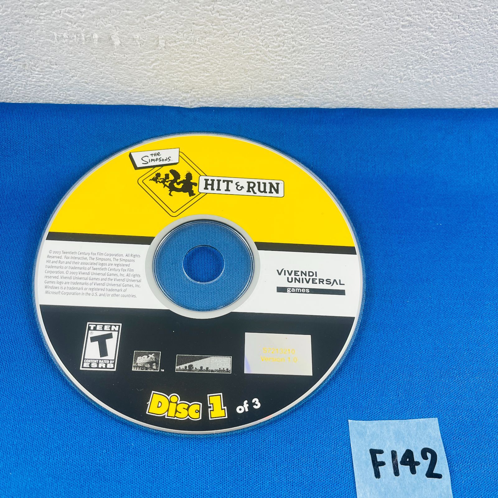 ◇F142【PCゲーム】The Simpsons Hit and Run ザ・シンプソンズ