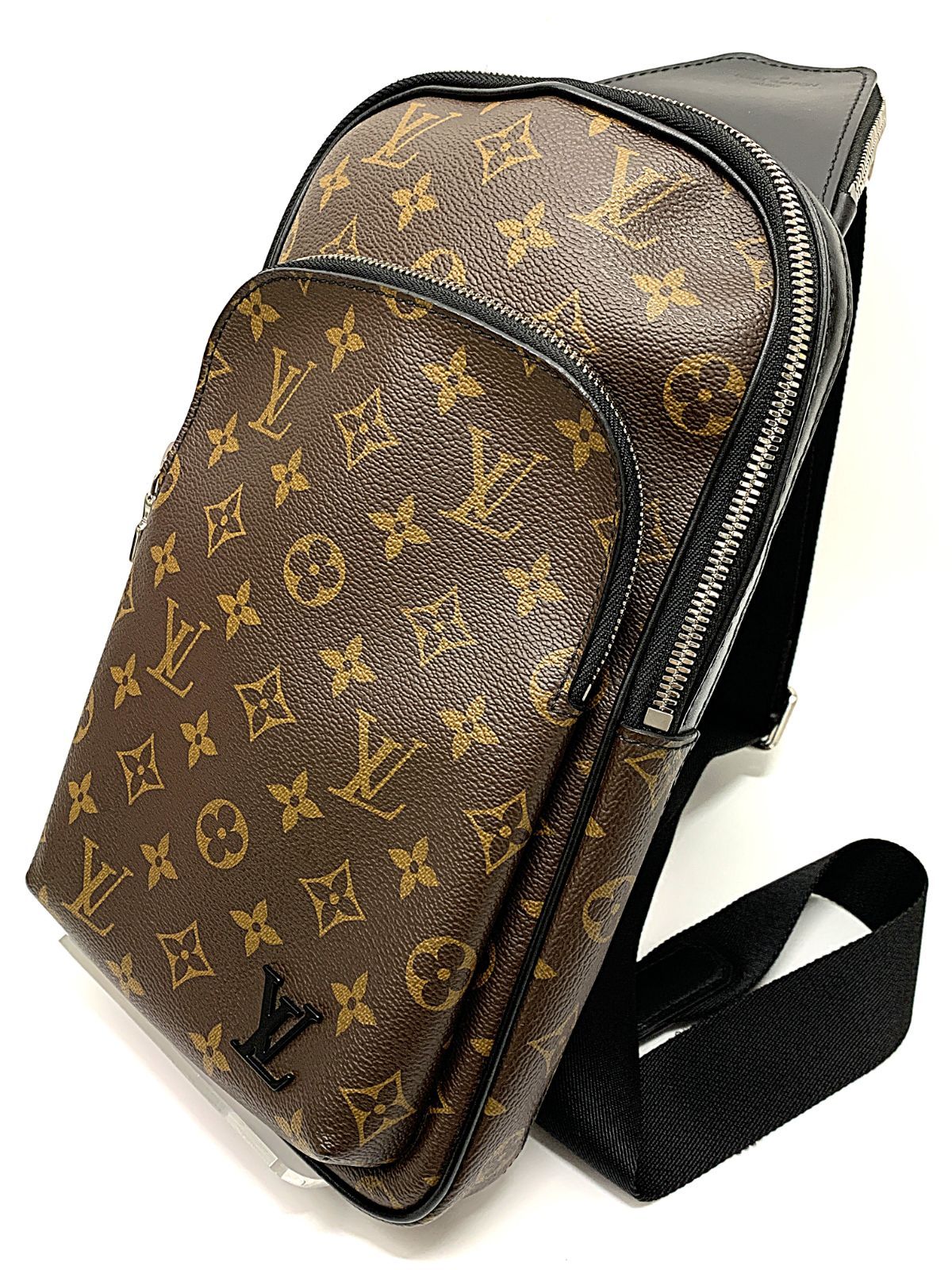 LOUIS VUITTON ルイヴィトン モノグラムマカサー アヴェニュー スリングバッグ ボディバッグ メンズ