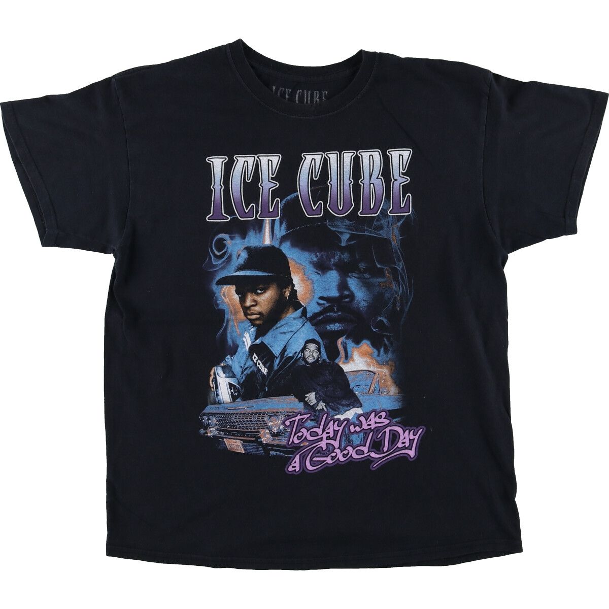 古着 ICE CUBE アイスキューブ ラップTシャツ ラップT メンズL相当/eaa429051