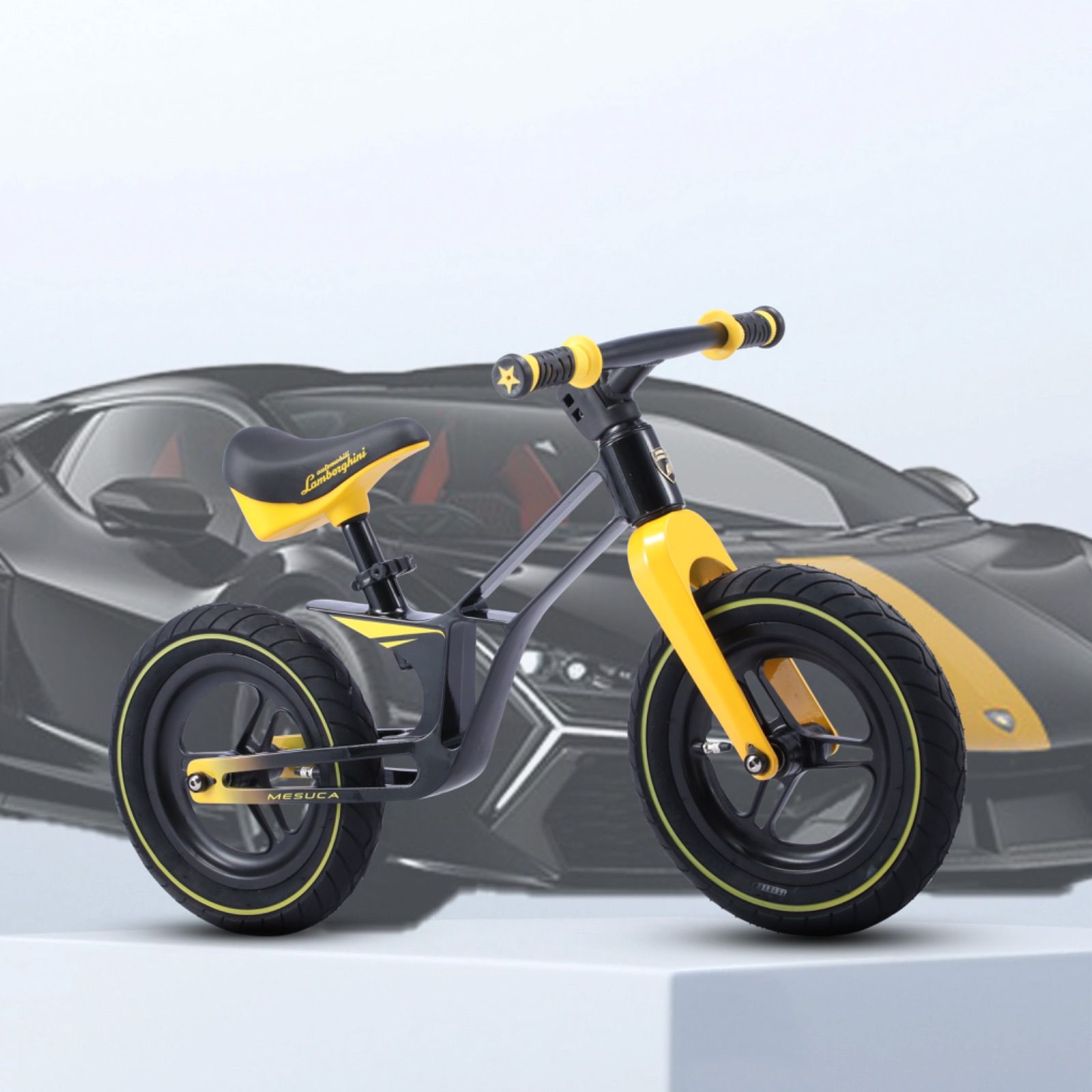 【 開梱 設置?無料 】 新品 🏁【Lamborghini公式ライセンス】子供用バランスバイク Sun 自転車本体