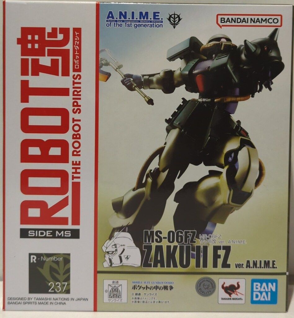 BANDAI ROBOT魂 MS-06FZ ZAKU II FZ New ROBOT SPIRITS＜SIDE MS＞ MS-06FZ Zaku II Kai ver. A.N.I.M.E.