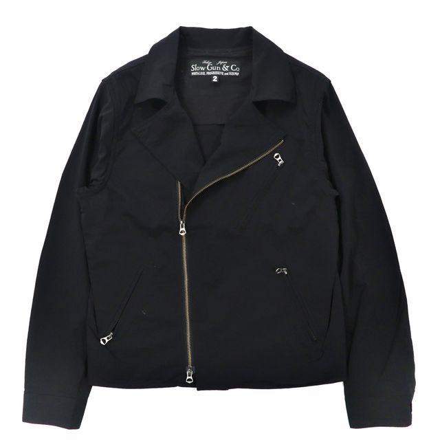 Slow Gun & Co. レザージャケット Slow Gun & Co. ダブルライダースジャケット 2 ブラック