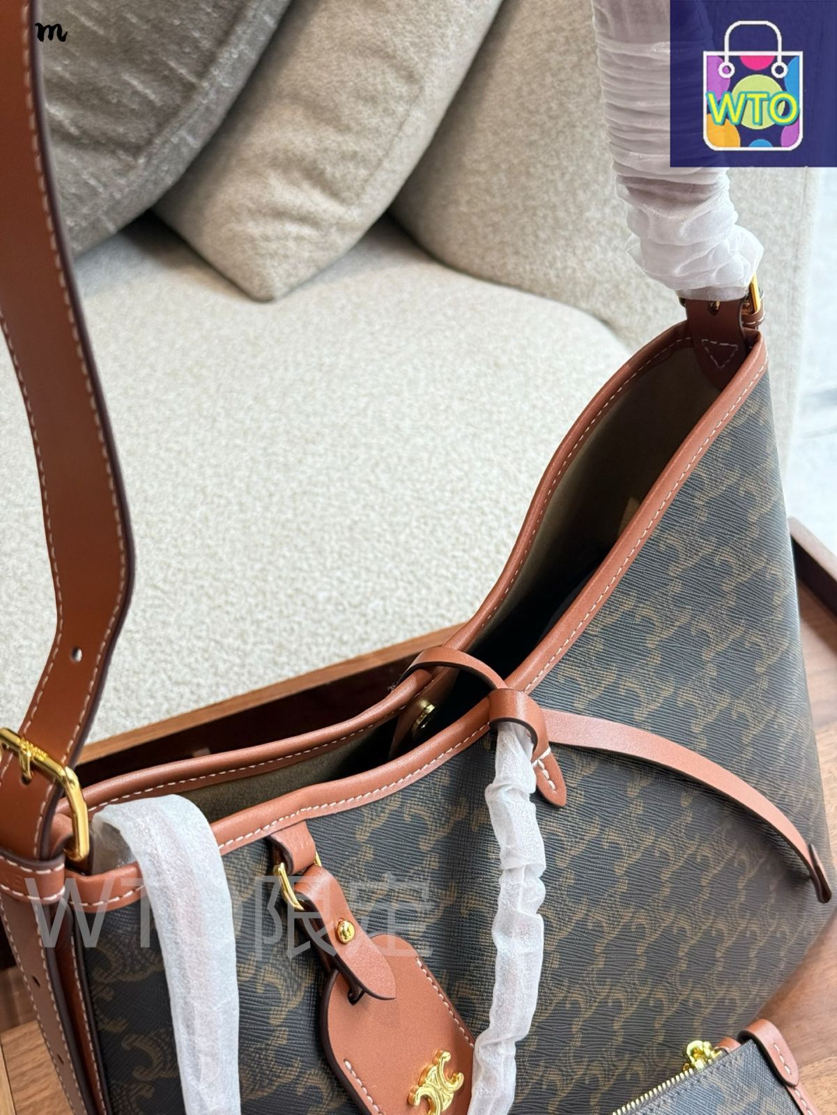 今日 Celine Carryall Tote Bag - セリーヌ キャリオール トートバッグ-WTO輸入2 DECORATOM_COM_BR