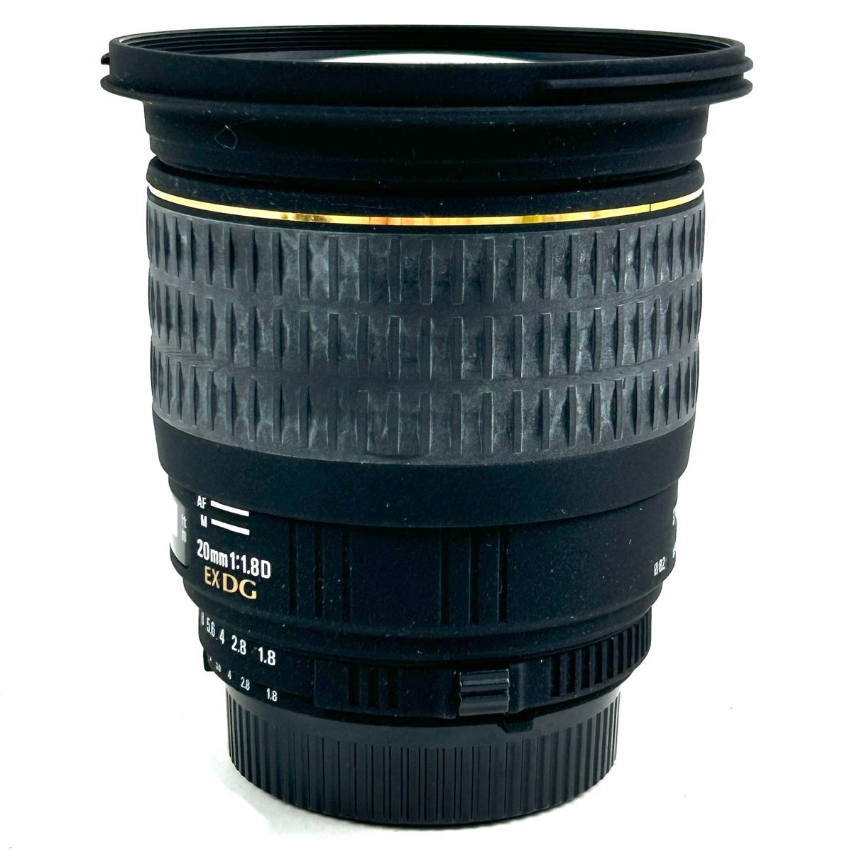 シグマ SIGMA 20mm F1.8 EX DG ASPHERICAL RF (ニコンF用) 一眼カメラ用レンズ（オートフォーカス） 【中古】