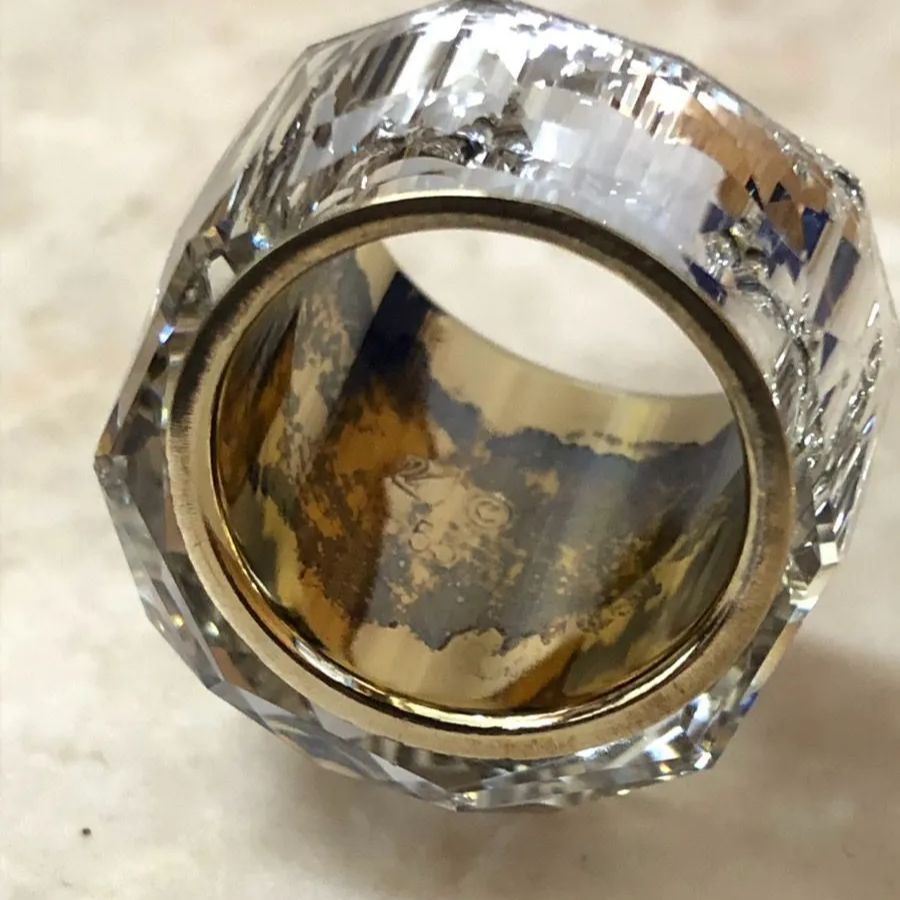 SWAROVSKI スワロフスキー ニルヴァーナ リング クリア サイズ55