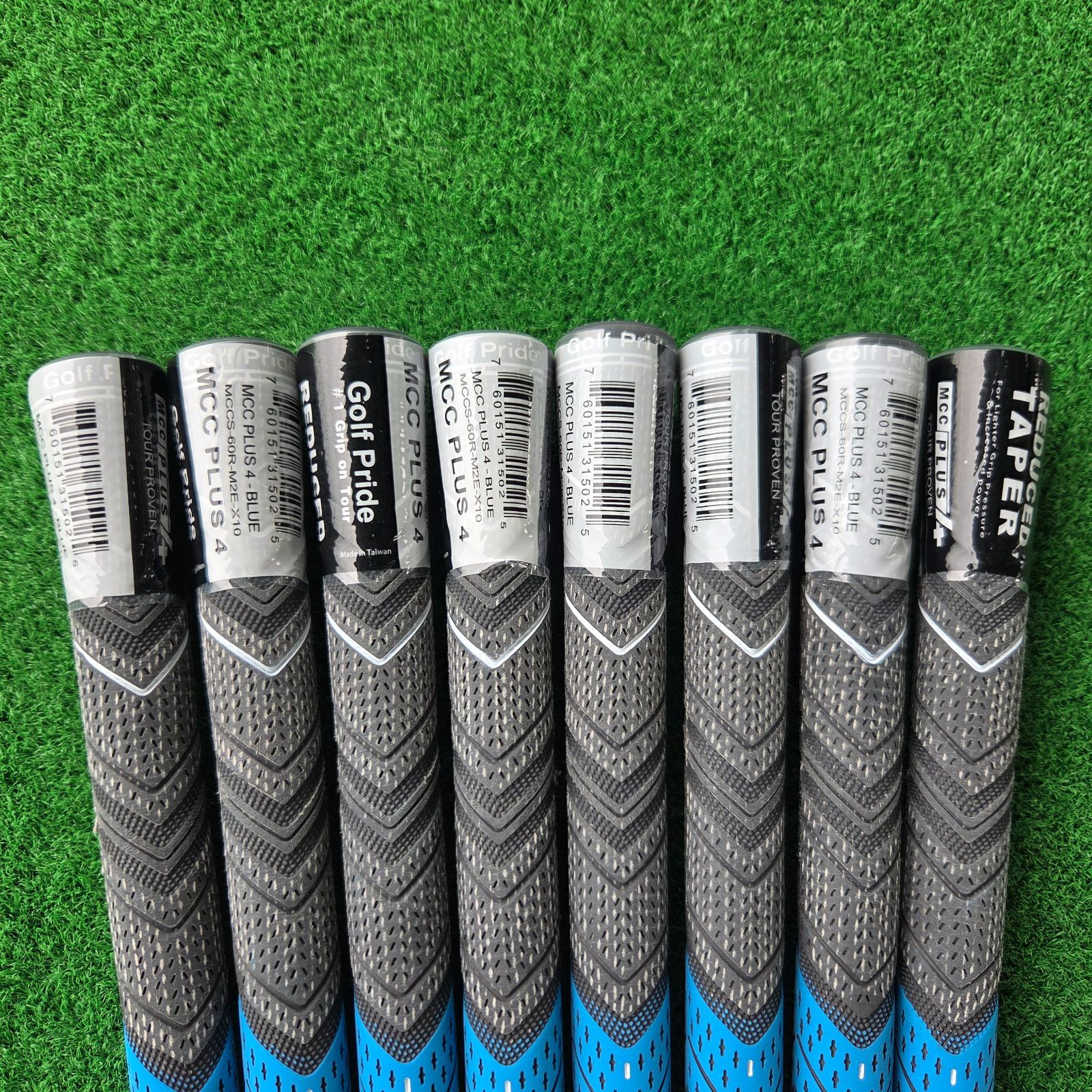 24時間以内発送】 ゴルフプライド MCC PLUS4 ブルー スタンダード 8本