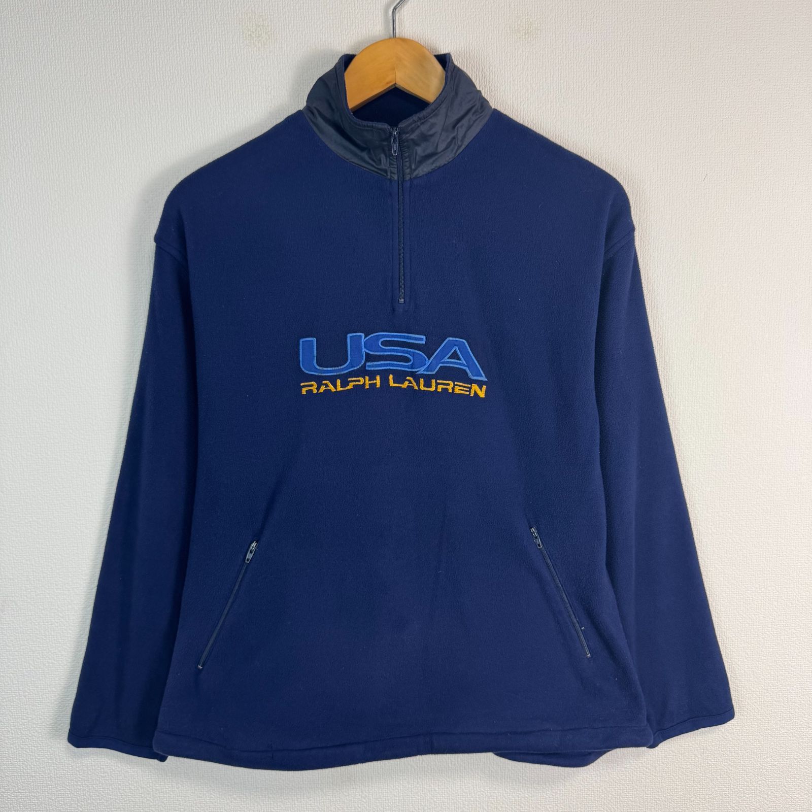 楽天市場】ハーフジップ フリース ラルフローレンの通販 90s POLO