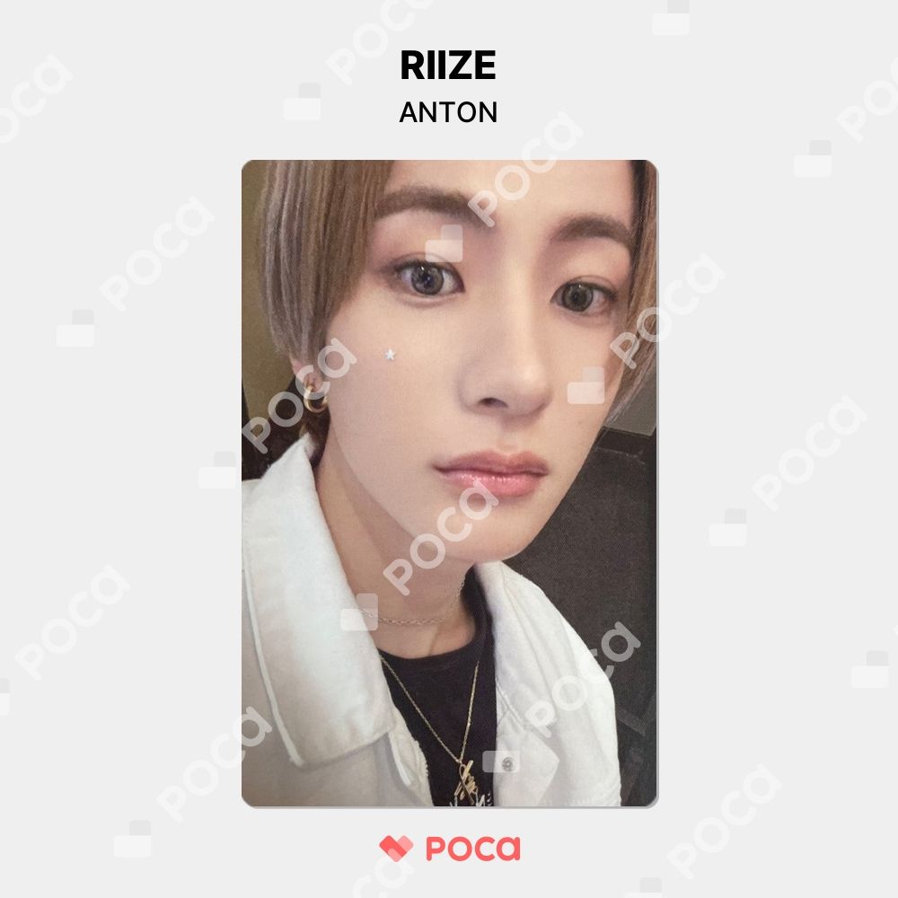 RIIZE POPUP トレカ　アントン Amazon.co.jp: 公式 RIIZE ポップアップストア スローガン