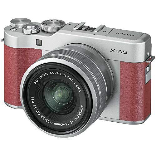 中古】FUJIFILM ミラーレス一眼カメラ X-A5レンズキット ピンク X-A5LK
