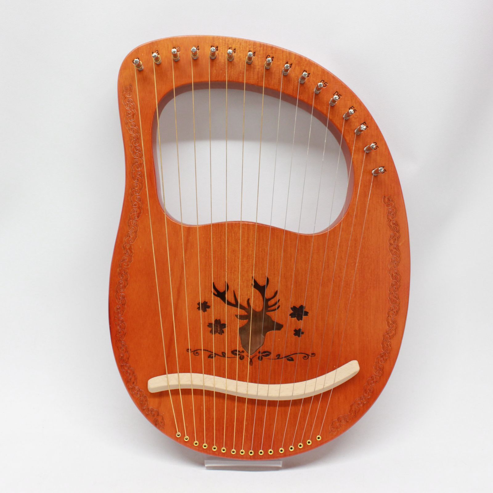 ☆1266 ライアー ハープ 16弦 木製 堅琴 - メルカリ