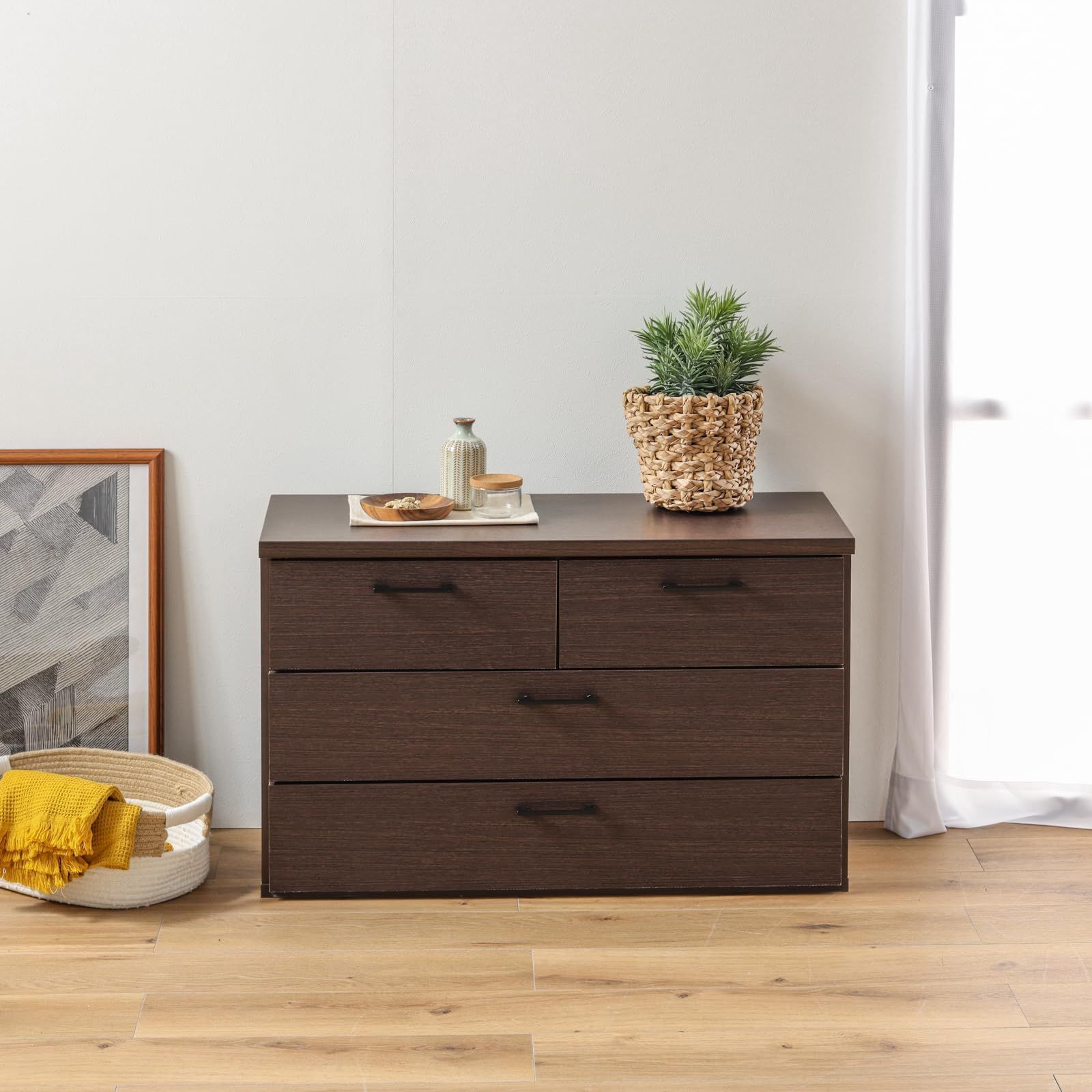 新着商品 ブラウン サンデー 90cm幅3段 419891 チェスト nakakei 関家具 sekikagu WWW_KANDAIZUMI_COM