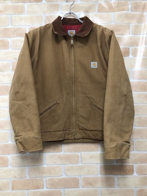 中古】 Carhartt カーハート ダックジャケット USA製 ベージュ系 16