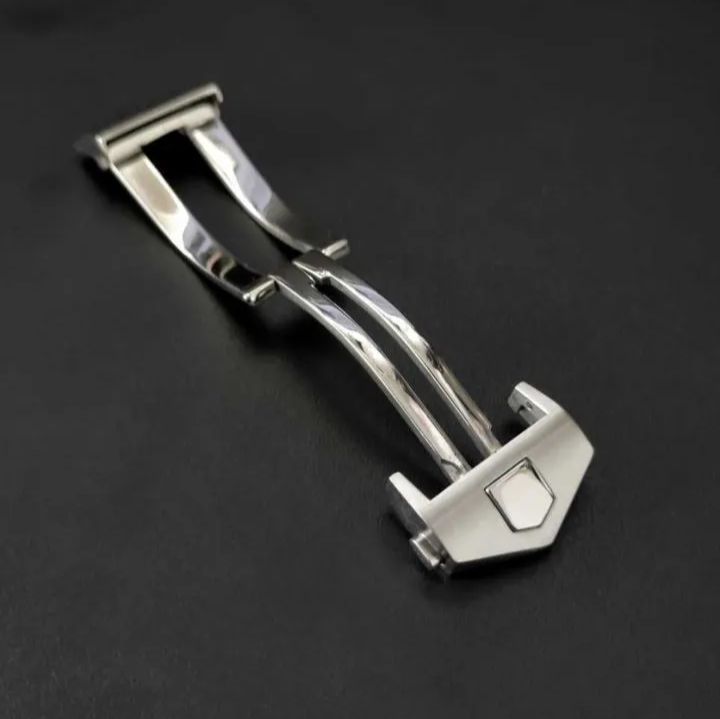 タグホイヤー 純正Dバックル 18mm  新品　未使用　モラレート　ヒルシュなど タグホイヤー 純正Dバックル 18mm 新品 未使用 モラレート
