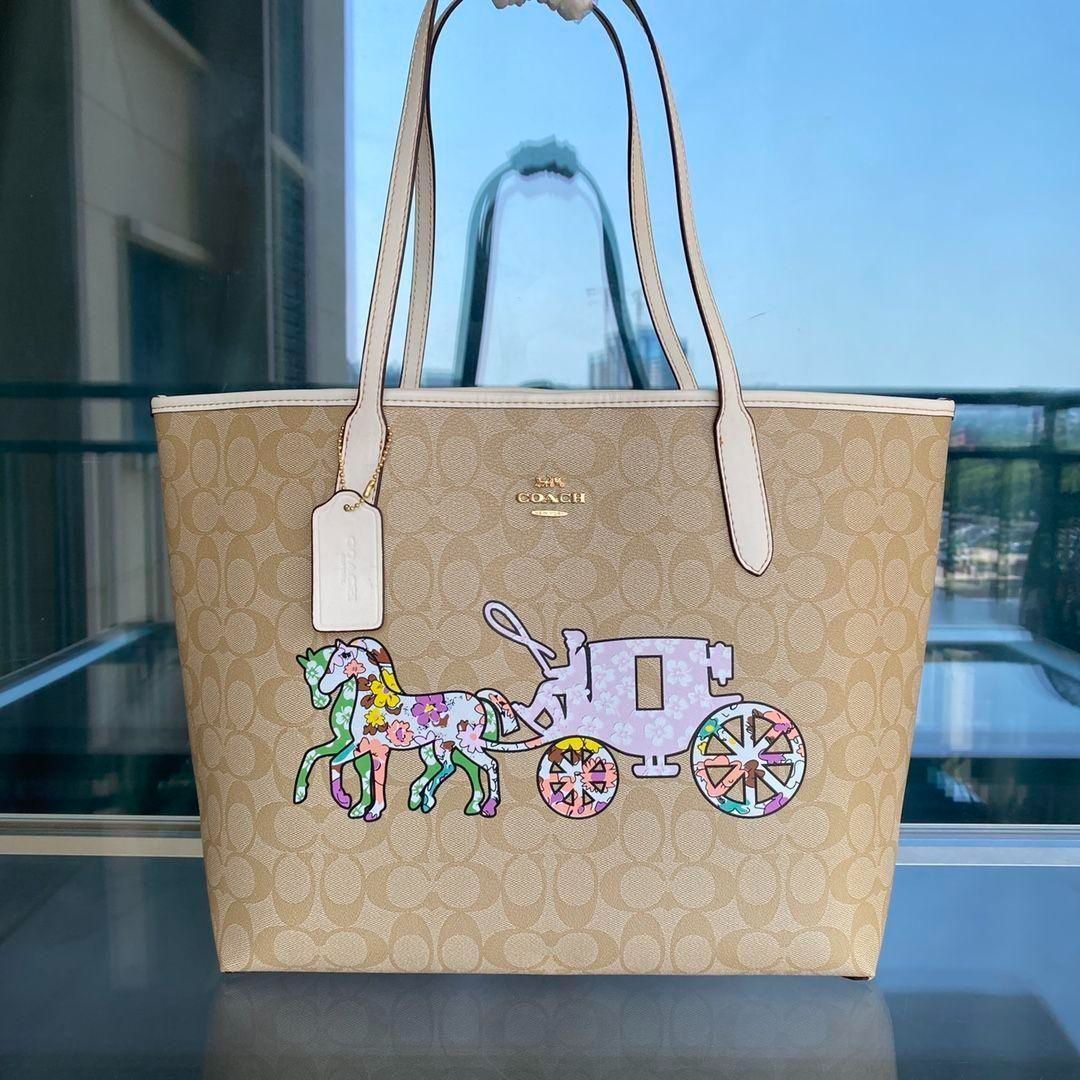 新品未使用 COACH レディース キャリッジ トートバッグ