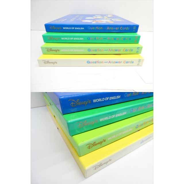 DWE最新版　Question and Answer Cards DWE Q＆Aカード ディズニー英語システム DWEワールドファミリー
