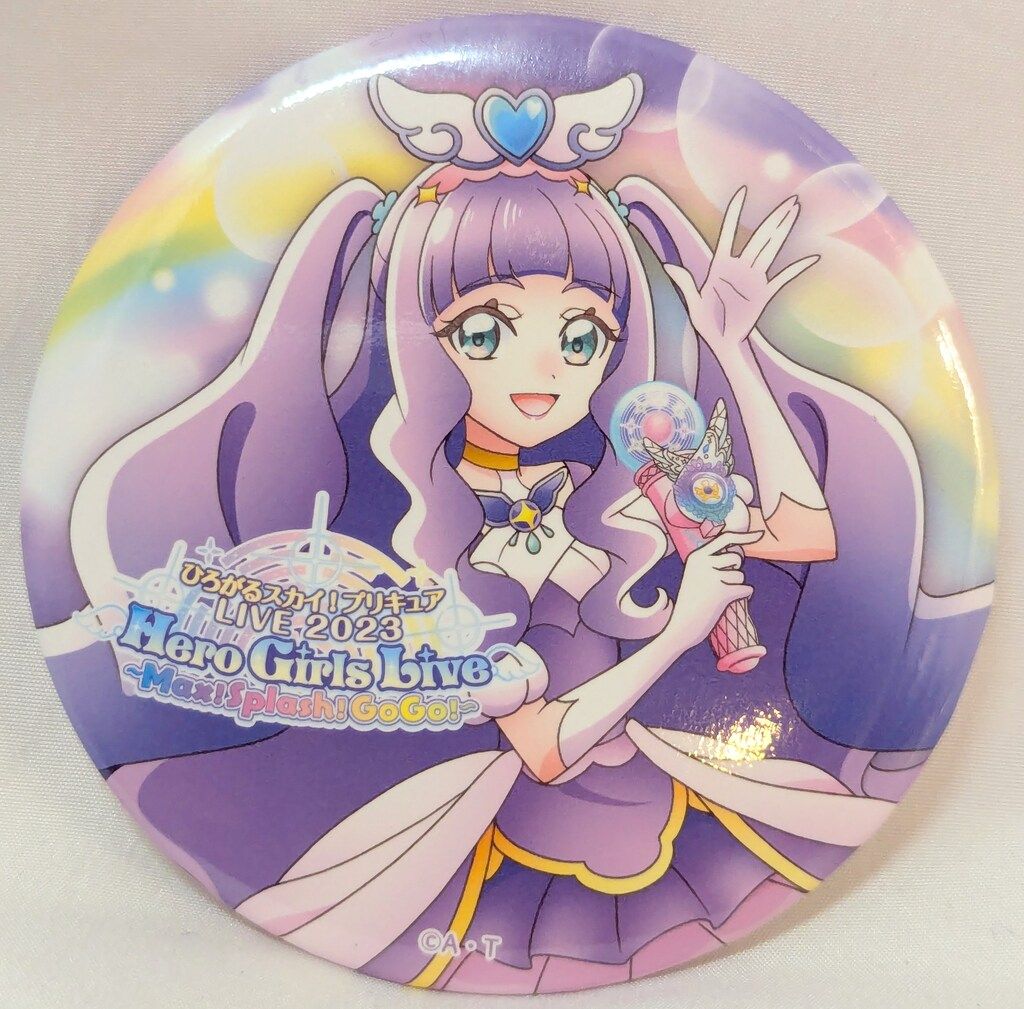 ひろがるスカイプリキュア LIVE2023 ライブ限定缶バッジ 9個セット 東映アニメーション ひろがるスカイ!プリキュアLIVE2023 Hero