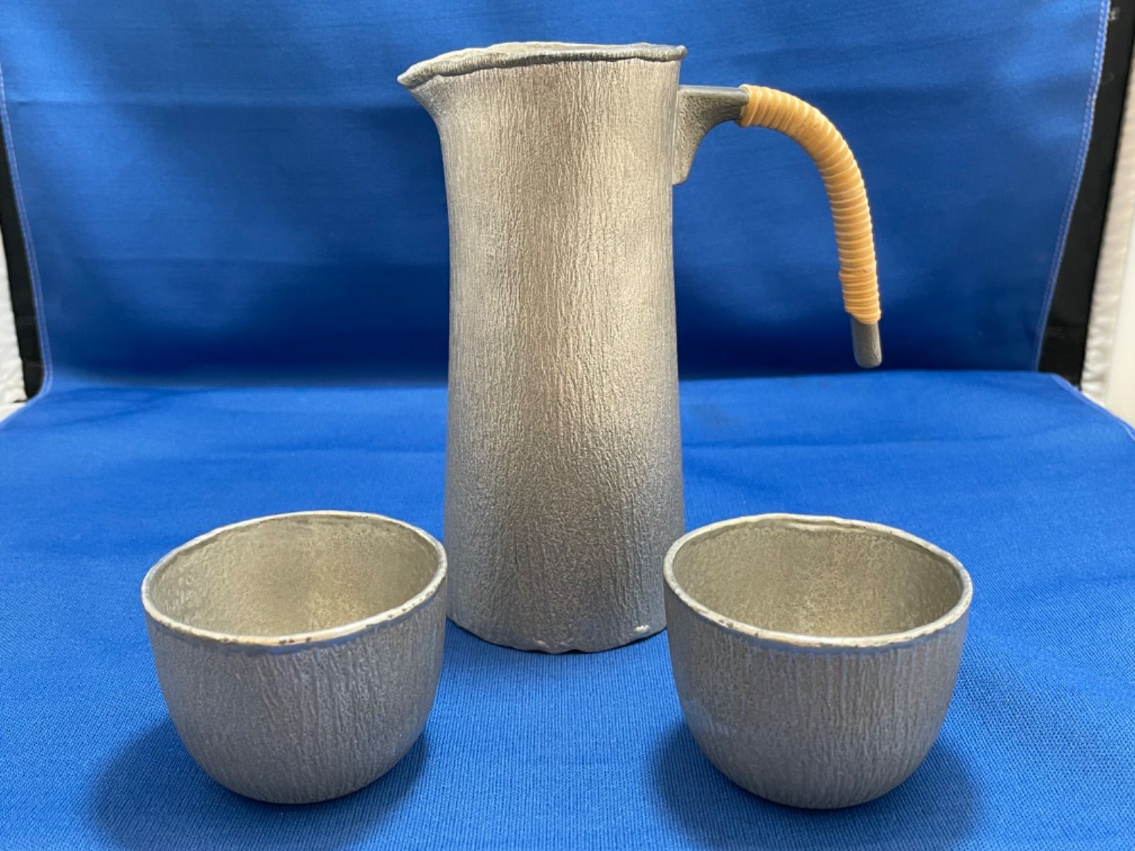 大阪錫器 酒器セット かたらい ちろり