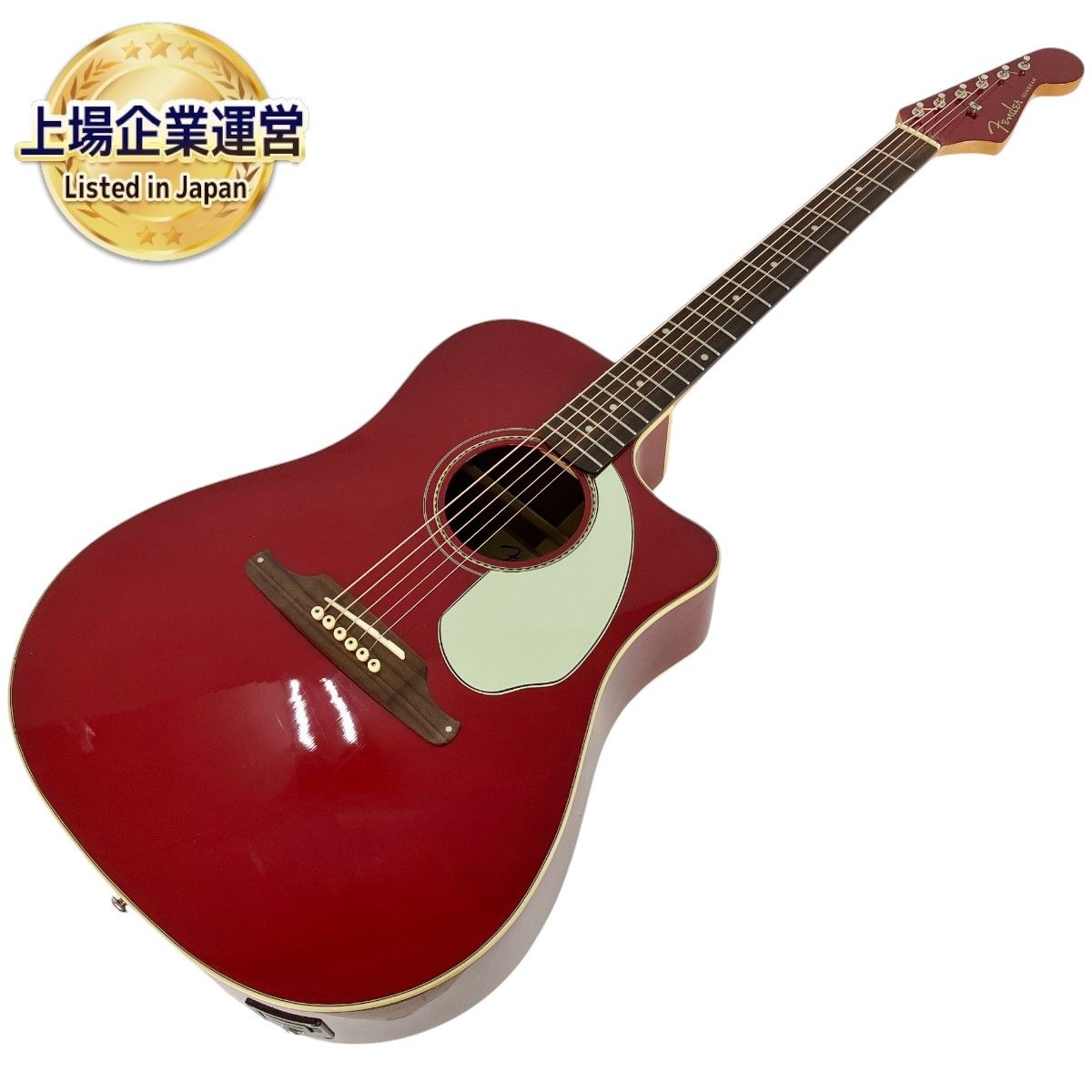 Fender sonoran SCE Candy Apple Red エレアコ フェンダー アコースティックギター 中古 訳あり Y9354127 -  メルカリ