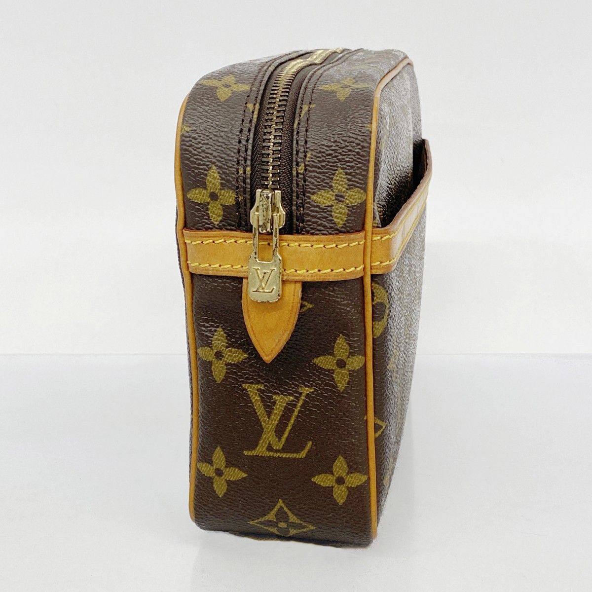 ルイヴィトン　クラッチバッグ　コンピエーニュ23 モノグラム　ブラウン　852 ルイヴィトン LOUIS VUITTON モノグラム クラッチバッグ