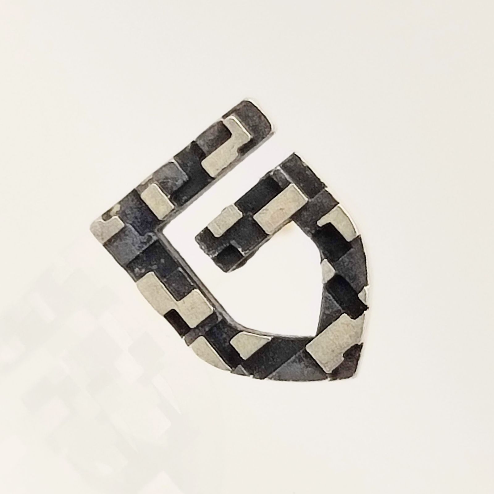 GARNI ガルニ Gロゴピアス K18×シルバー925 STERLINGSILVER