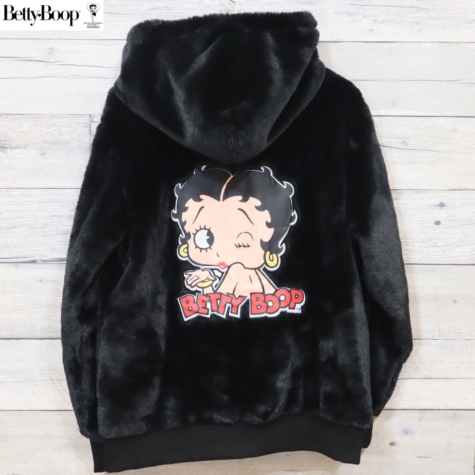 BettyBoop（ベティブープ）新品 ファー パーカー ブルゾン レディース